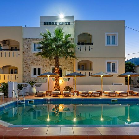 Nikos Apartments Stalida Exterior foto